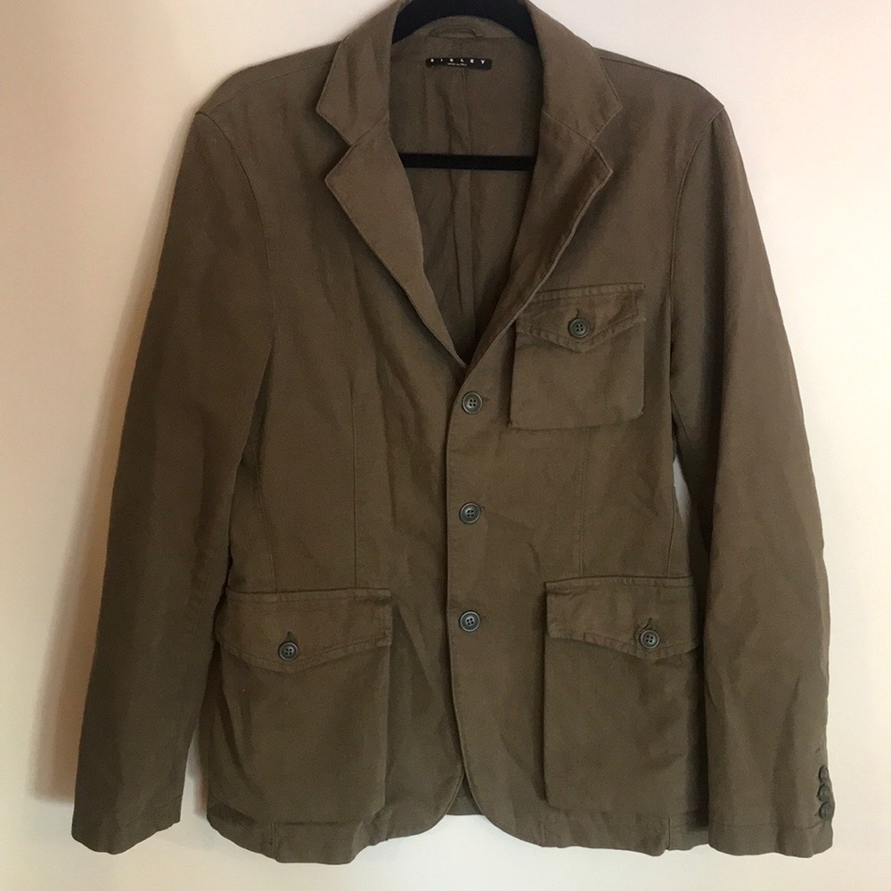 Sisley Lightweight Field Jacket Blazer - Made in Italy - Unisex